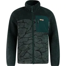 PROTEST PRTLEGACY Zip Fleece 2027 evergreen - S