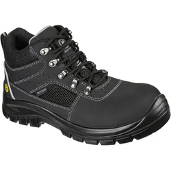 Skechers, Sicherheitsschuhe, Trophus Letic S1P ESD Schwarze Schuhe (S1P, 42)