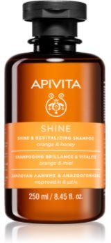 Apivita Shine Revitalizing Shampoo champô revitalizante para reforçar e dar brilho ao cabelo 250 ml. Shine Revitalizing Shampoo