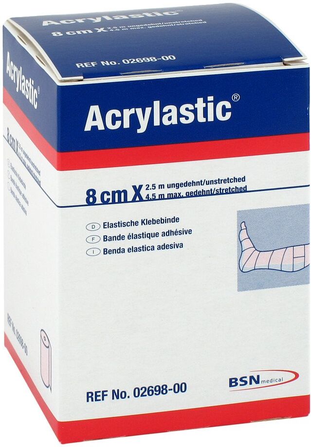 Acrylastic 2,5 m x 8 cm Binden 1stk