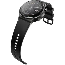 Blackview R7 Pro (Connected Watch - 1.28") Schwarz (46 mm, ohne SIM), Smartwatch