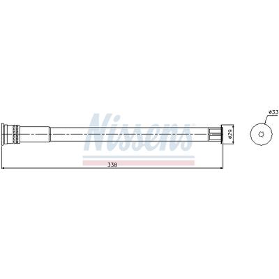 NISSENS Trockner, Klimaanlage 95463 für ALPINA