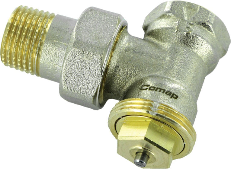 Robinet de radiateur thermostatique équerre 3/8'' COMAP R808603