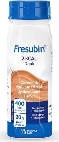 Fresubin 2 kcal Drink Aprikose Pfirsich Trinkfl. 4x200 ml Lösung