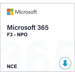 Microsoft 365 F3 - NPO (NCE)