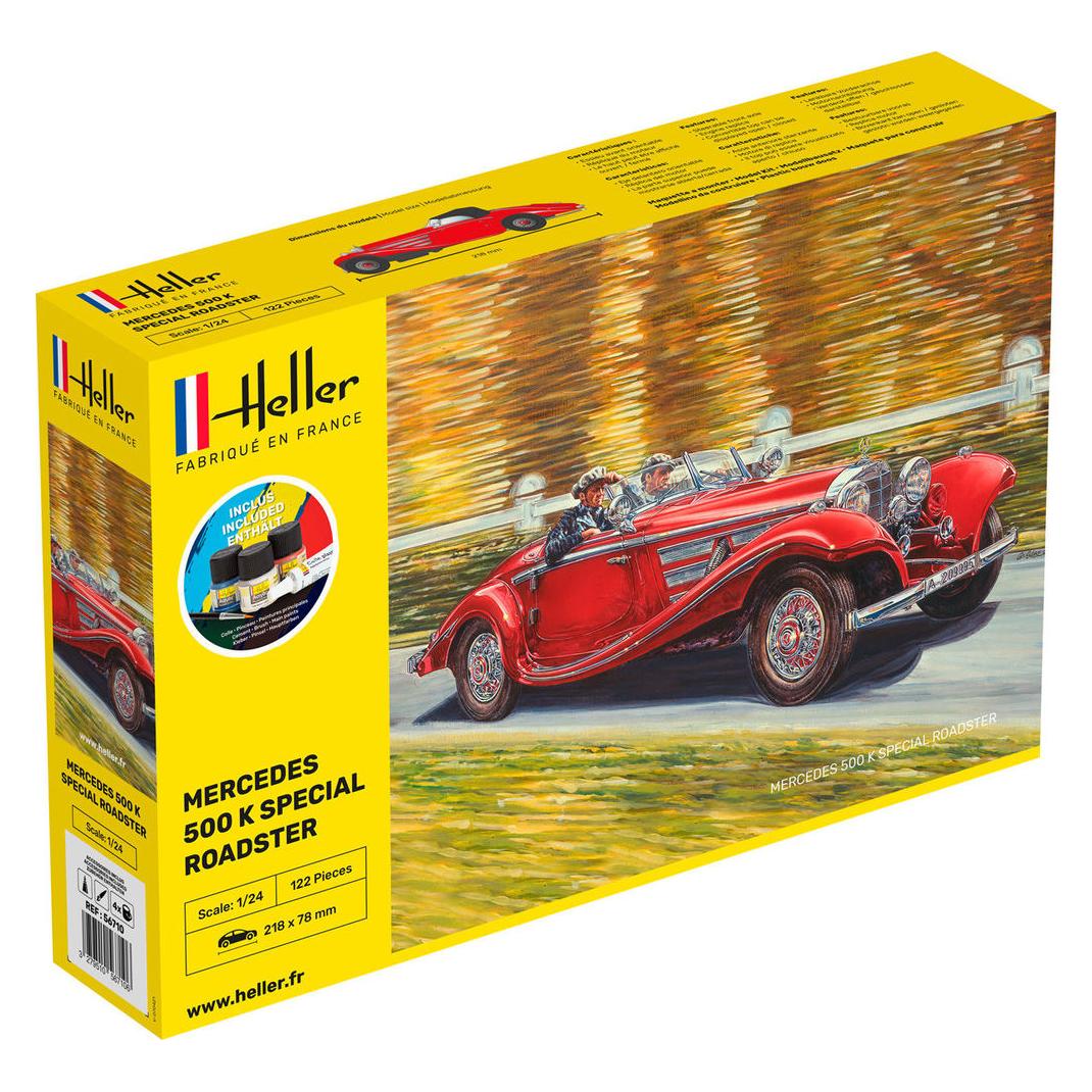 Heller STARTER KIT 500 K Special Roadster (56710)