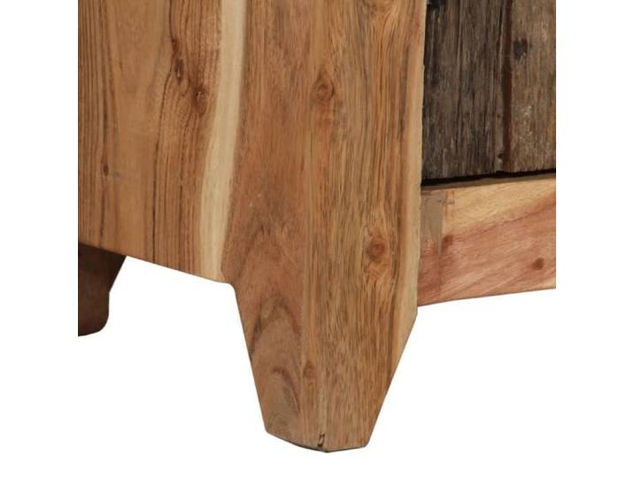 Buffet - MOTHINESSTO - Modèle Mothinessto - Bois massif d'acacia - Finition naturelle - 55x33x75 cm