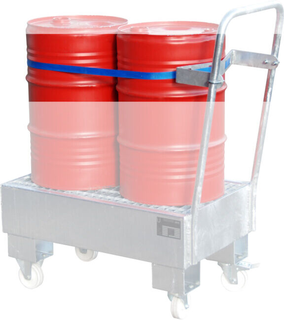 Bauer Südlohn Support de fût avec sangle pour 2 fûts de 60 litres (4471-93-0100S)