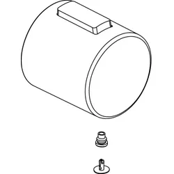 Ideal Standard Thermostatgriff, m. ISI-Logo, Chrom A860907AA