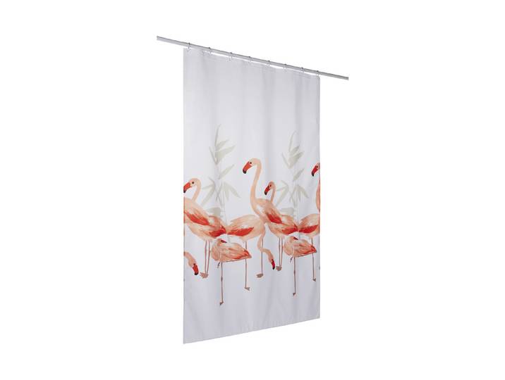 Spirella Duschvorhang Flamingo 120 × 200 cm