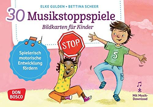 Elke Gulden - 30 Musikstoppspiele. Bildkarten für Kinder.: Bewegungsspiele & mehr für Kita, Grundschule & Kinderturnen (Körperarbeit und innere Balance. 30 Ideen auf Bildkarten) - Preis vom 09.10.2026 07:28:09 h