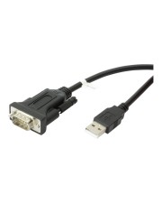Techly USB2.0 Konverterkabel auf Dsub9/RS-232 ,1,5 m CE FCC (IDATA-USB2-SER-1A)