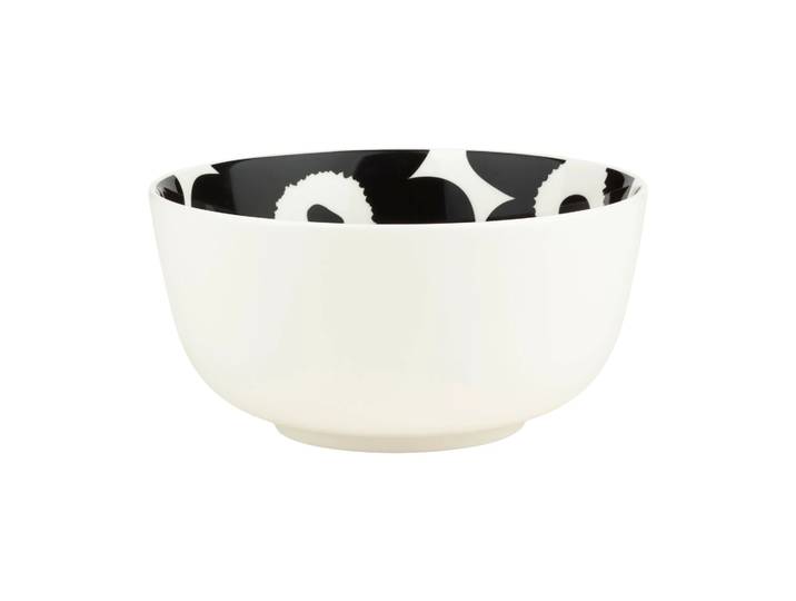 Marimekko Bol Unikko 0,9 L White-black