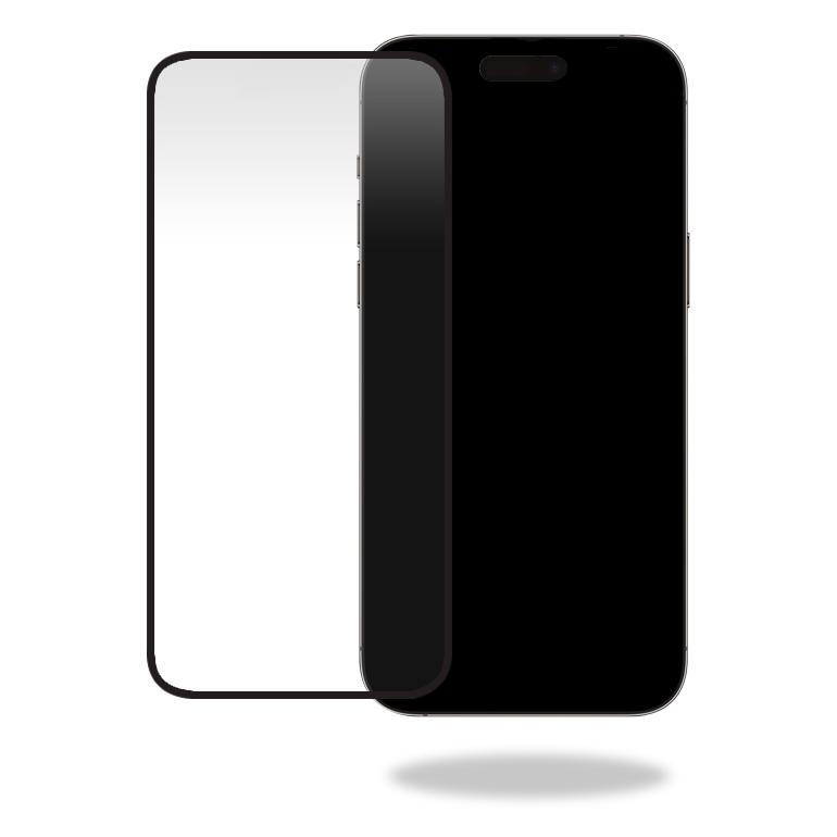 Mobilize Schwarzer Rahmen Glas (Apple iPhone 15 Pro Max) (37169237)