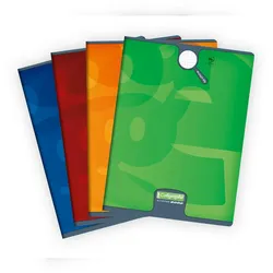 Calligraphe 10x Heft 24x32 96Bl  90g kariert- Sortiert 108795C