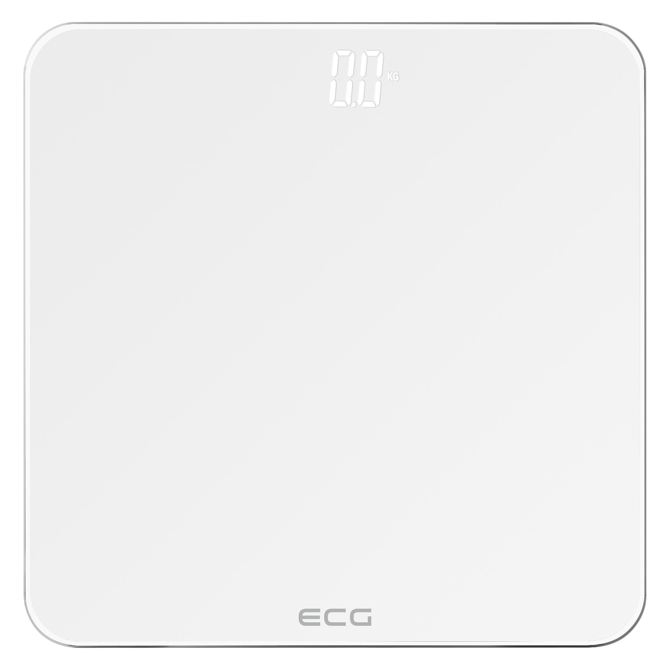 ECG OV 1821 Quadratisch Elektronische Personenwaage (180 kg) (OV 1821 WHITE)