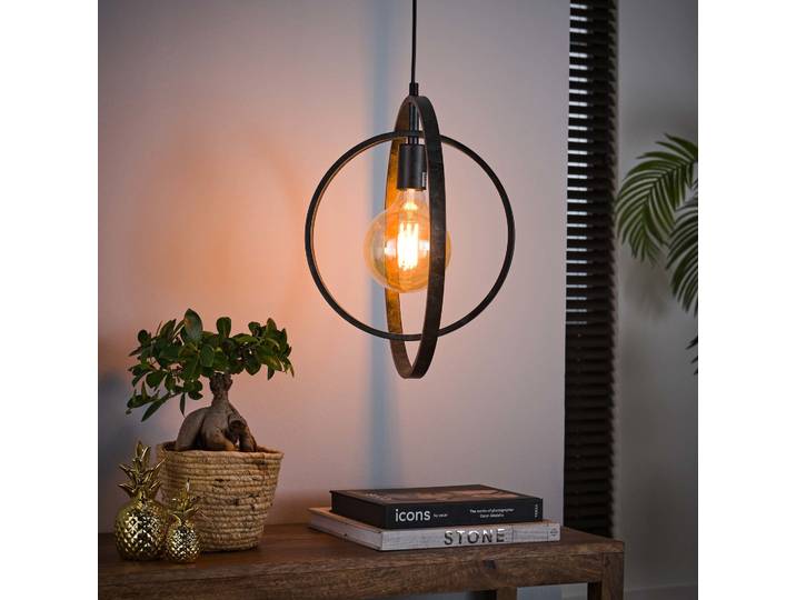 Hanglamp 1L Turn around - Industrieel design