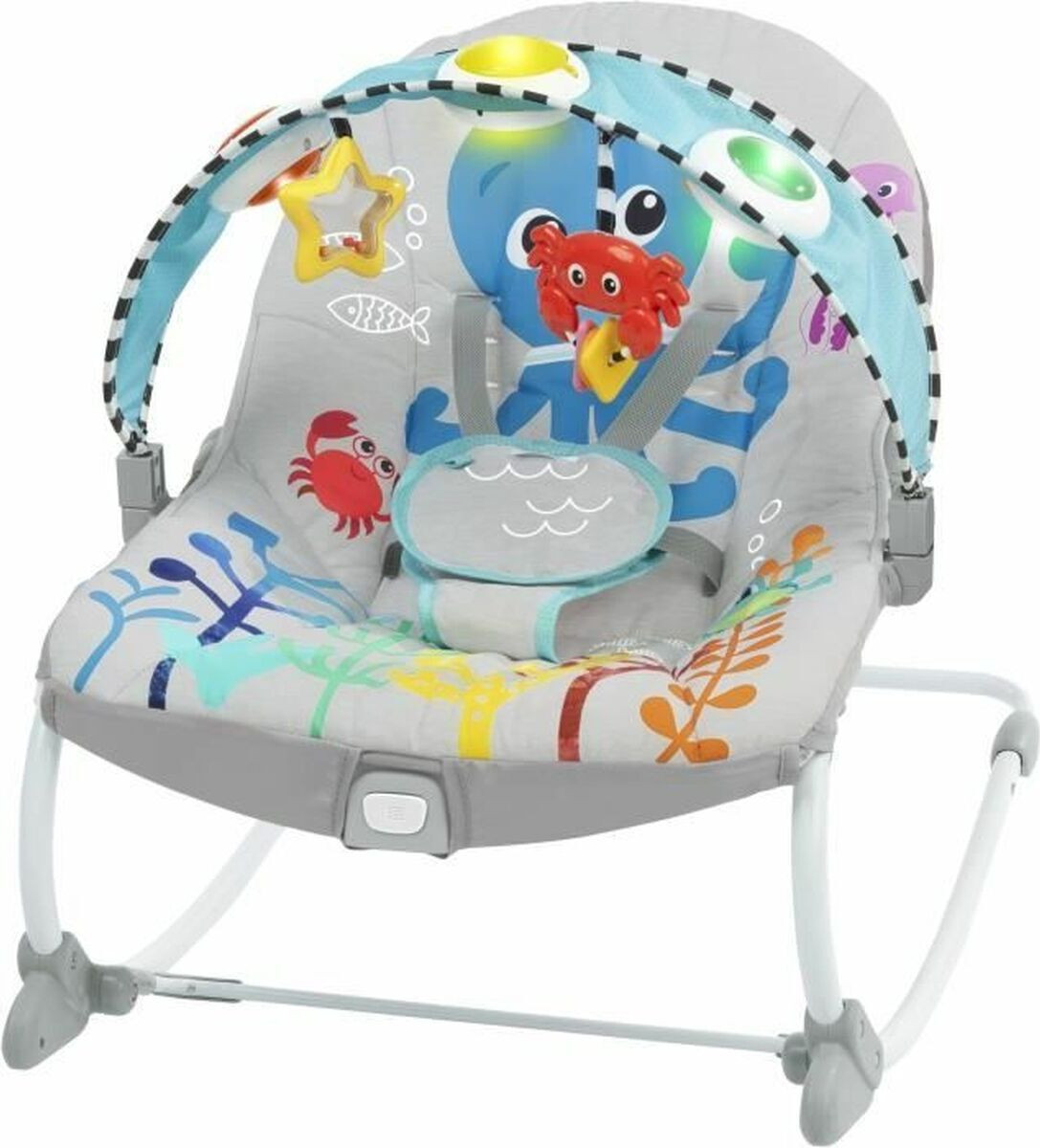 Baby Einstein Octopus Evolutionary Bouncer Ocean Explorer met muziek en licht