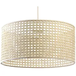 HÄNGELEUCHTE Beige 50/25 cm