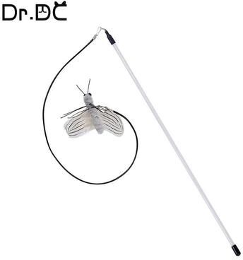 Uplift Picks Dragonfly Feather Cat Teaser Stick Head For Interactive Wand Play a