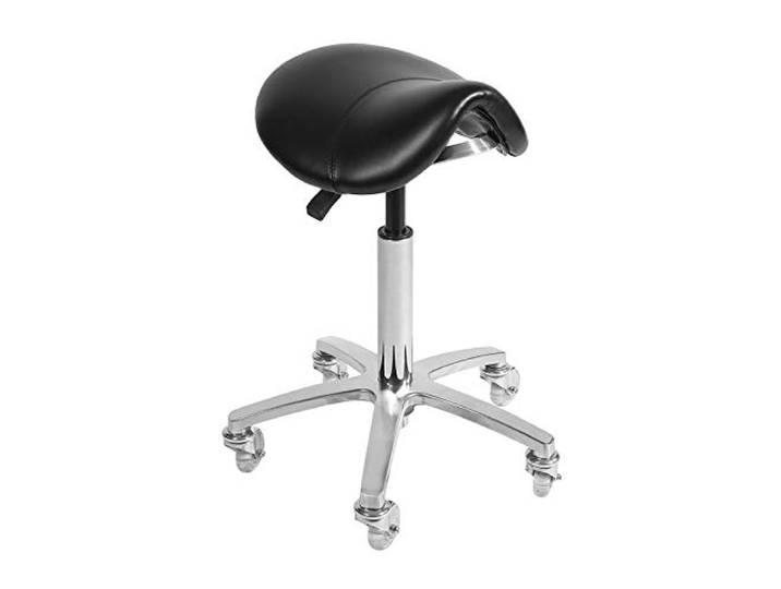 Comair Jockey 3070936 Zadel-rolkruk met aluminium kruisvoet