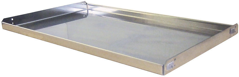 kaiserkraft Fachboden, zusätzlich, Edelstahl, BxT 750 x 435 mm