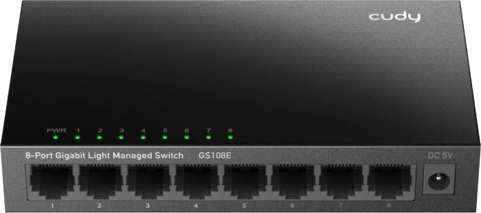 CUDY 8-Port Gigabit Light Managed Switch