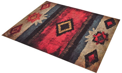 Drum N Base Drum Mat Earth Red rouge