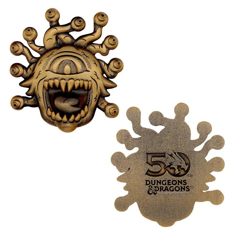Fanattik DONJONS & DRAGONS - 50th - Set de 2 Médaillons Edition Limitée (HAS-DUN53)