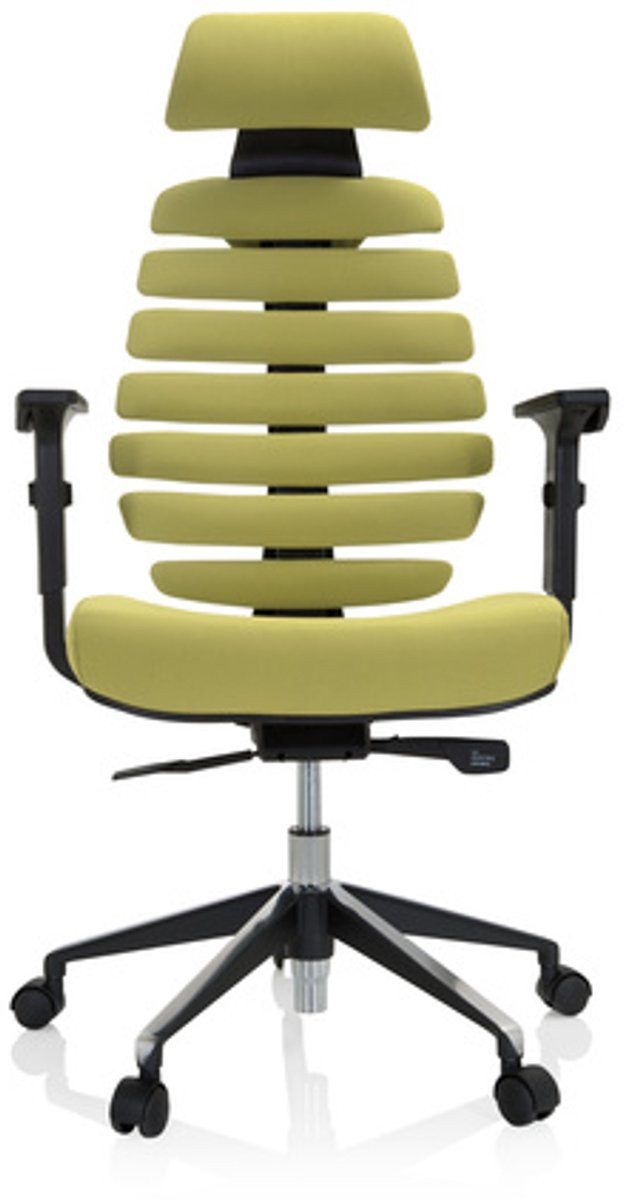 hjh office Bureaustoel ERGO LINE II PRO Groen Stof