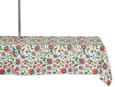 DII Garden Floral Print Outdoor Tablecloths