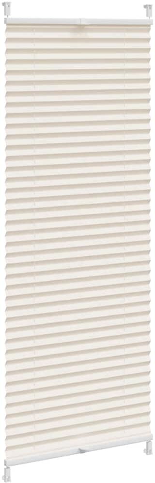 vidaXL Store plissé 40x125 cm Crème