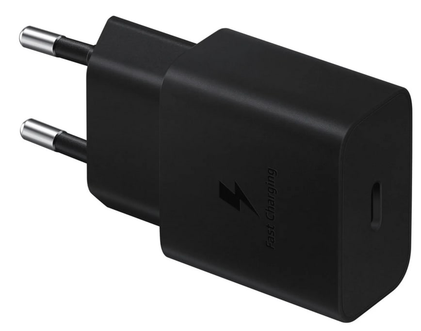 Samsung EP-T1510 Schnellladegerät ohne USB-C-Kabel schwarz EP-T1510NBEGEU
