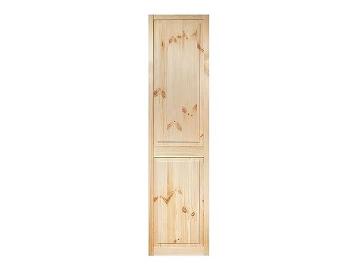 ben+camilla.com Kassettentür 201,3 x 49,4 cm Rustikal & Unbehandelt Hochwertige Kiefer Massivholztüren für Schrank- und Möbelbau