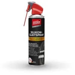 Silikonspray Nigrin Gleitspray 500 ml Langzeit-Schutzfilm mit bis zu 12 Monaten Wirkung