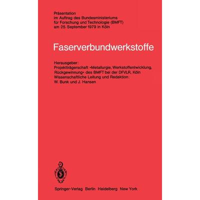 Faserverbundwerkstoffe, Taschenbuch von , Springer Berlin, 978-3-540-10077-5
