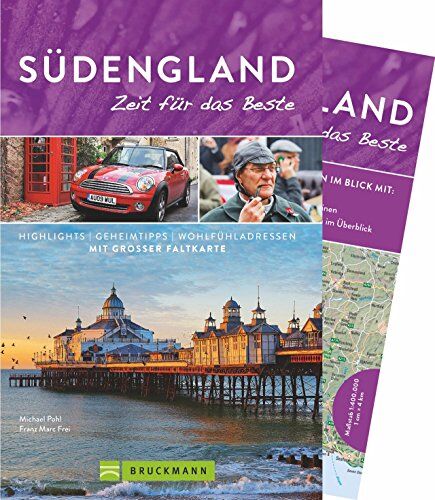 Michael Pohl - Südengland Reiseführer 2018: Zeit für das Beste. Highlights – Geheimtipps – Wohlfühladressen. Ein Reiseführer von Dover bis Somerset mit Karte und dem Besten aus Kent, Wiltshire, Cotswolds uvm. - Preis vom 09.10.2026 07:28:09 h