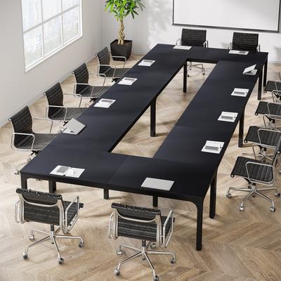 Bluebell Large Conference Meeting Seminar Business Table for 18-24 Person (Set of 6) - 6PCS
