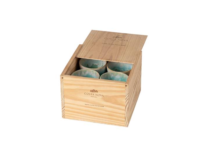 8-teiliges Grespresso Geschenk-Set „Lungo“ Aqua Costa Nova