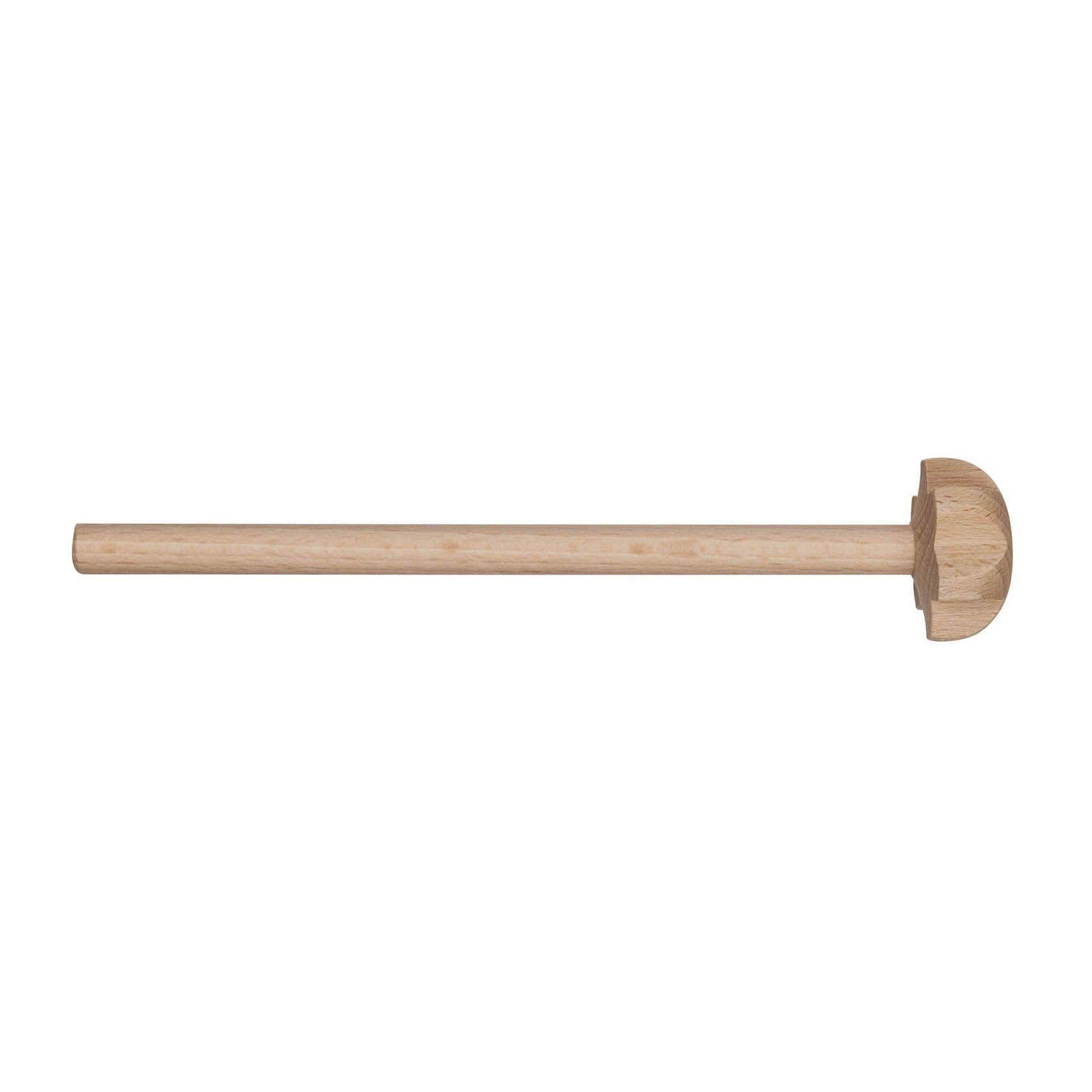 Hofmester houten garde van beukenhout, Lengte: 16 cm, Diameter: 3,7 cm