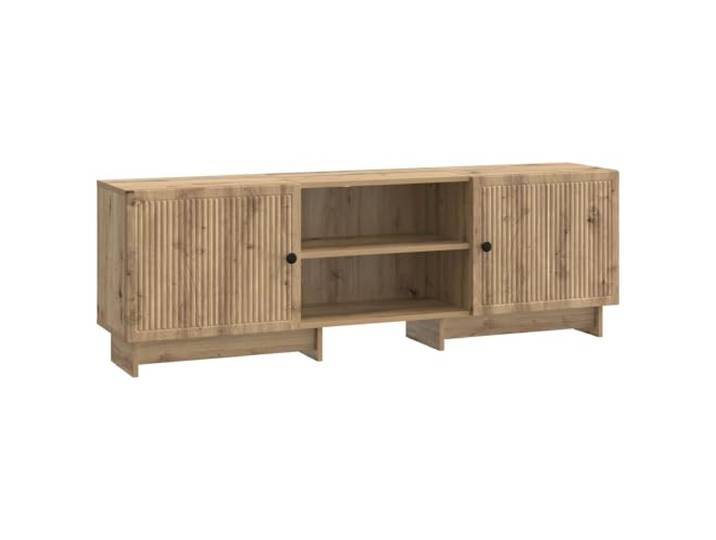 LMTYOENFG TV-Schrank Artisan-Eiche 150x31x50cm Lowboard Holzwerkstoff Stilvolles Lowboard im Vintage-Look für Wohnzimmer und Schlafzimmer. Bietet praktischen Stauraum hinter 2 Schwenktüren.