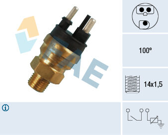 Fae Sensor, Kühlmitteltemperatur 34310 Für Mercedes Standard Automobile