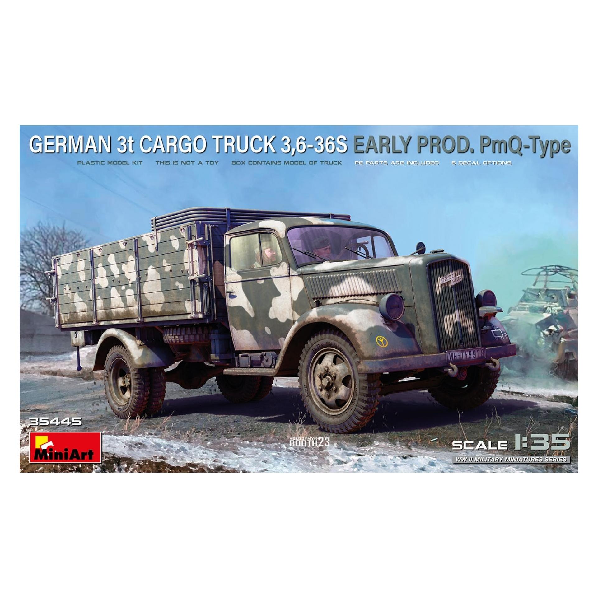 Other 1:35 Dt. 3t. Cargo Truck frühe Prod. (550035445)