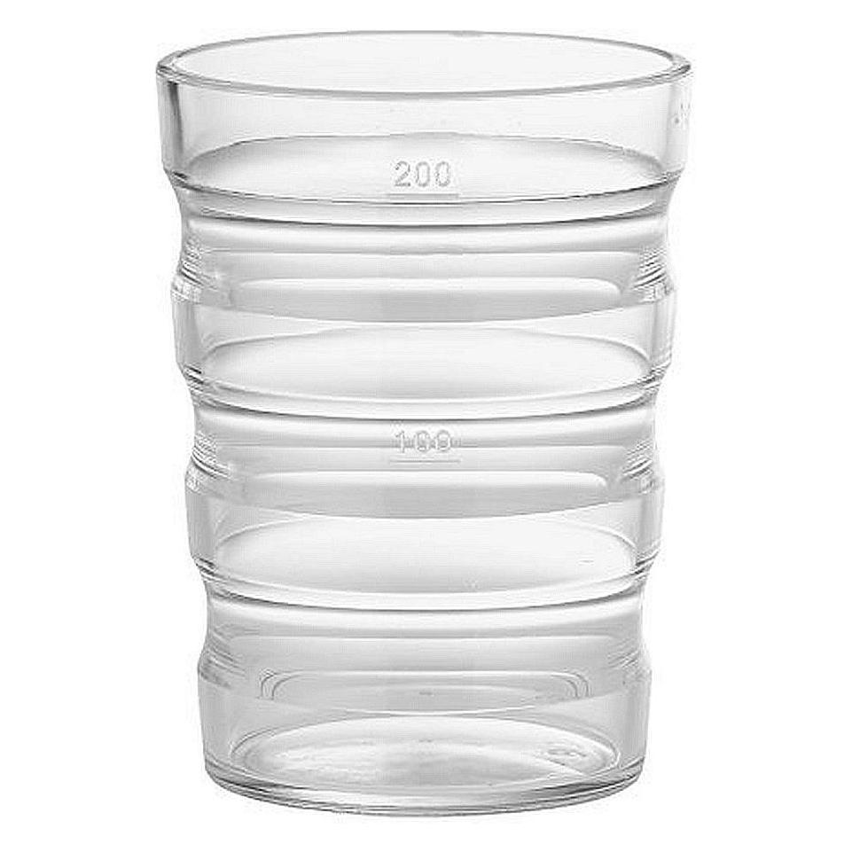 Vitility Becher SureGrip transparent (0.20 l, 1x) (01008021)
