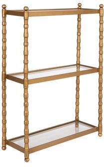 Kate and Laurel Prisha Tiered Wall Shelf - 18x7x25