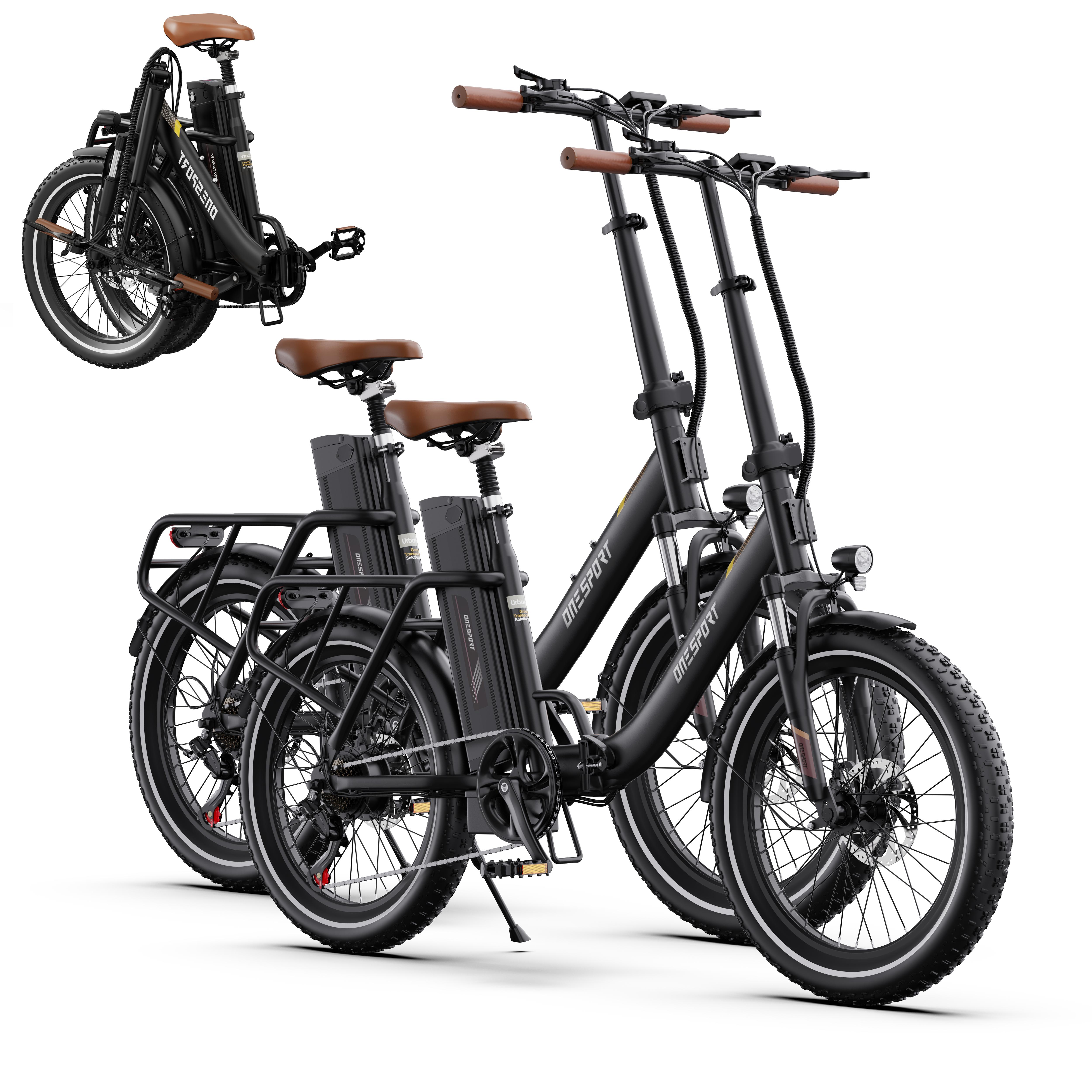 (2 Stück)20 Zoll Elektrofahrrad Pedelec , 48V 17 Ah , 250W Motor