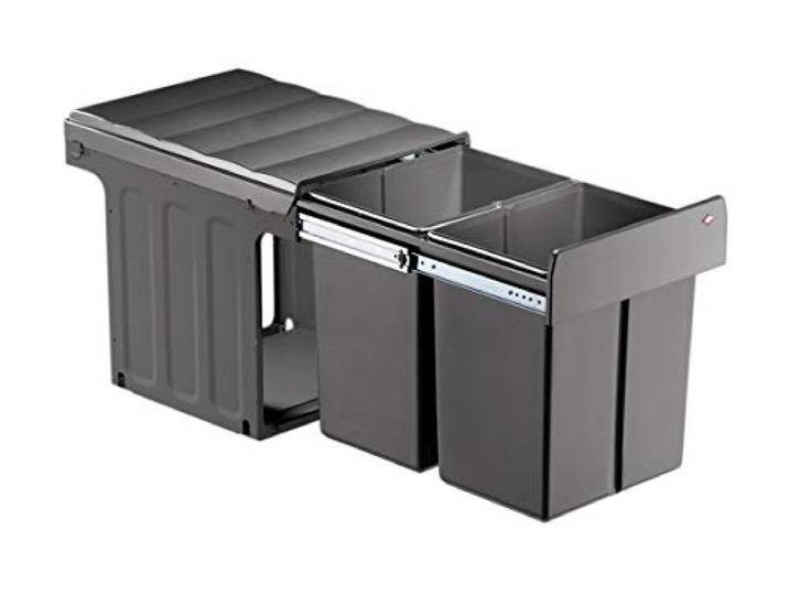 WESCO Abfall-Sammler Profiline DoubleMasterMaxi 40DT anthrazit/oriongrau