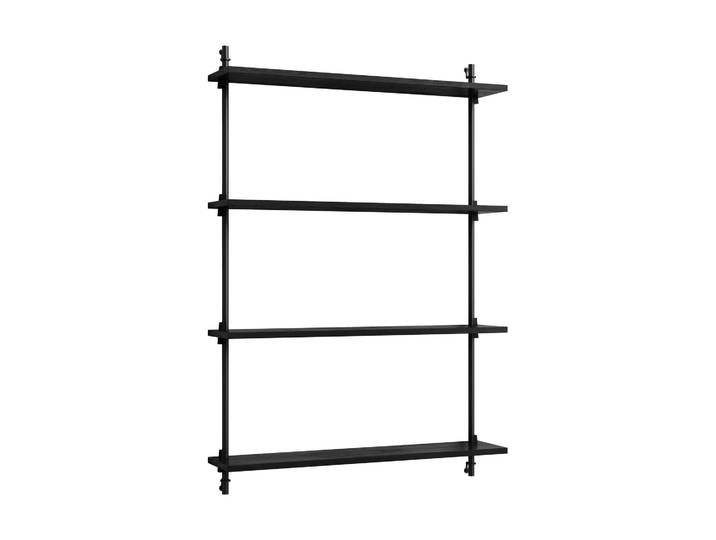 MOEBE Moebe wall shelving ws.115.1 Noir