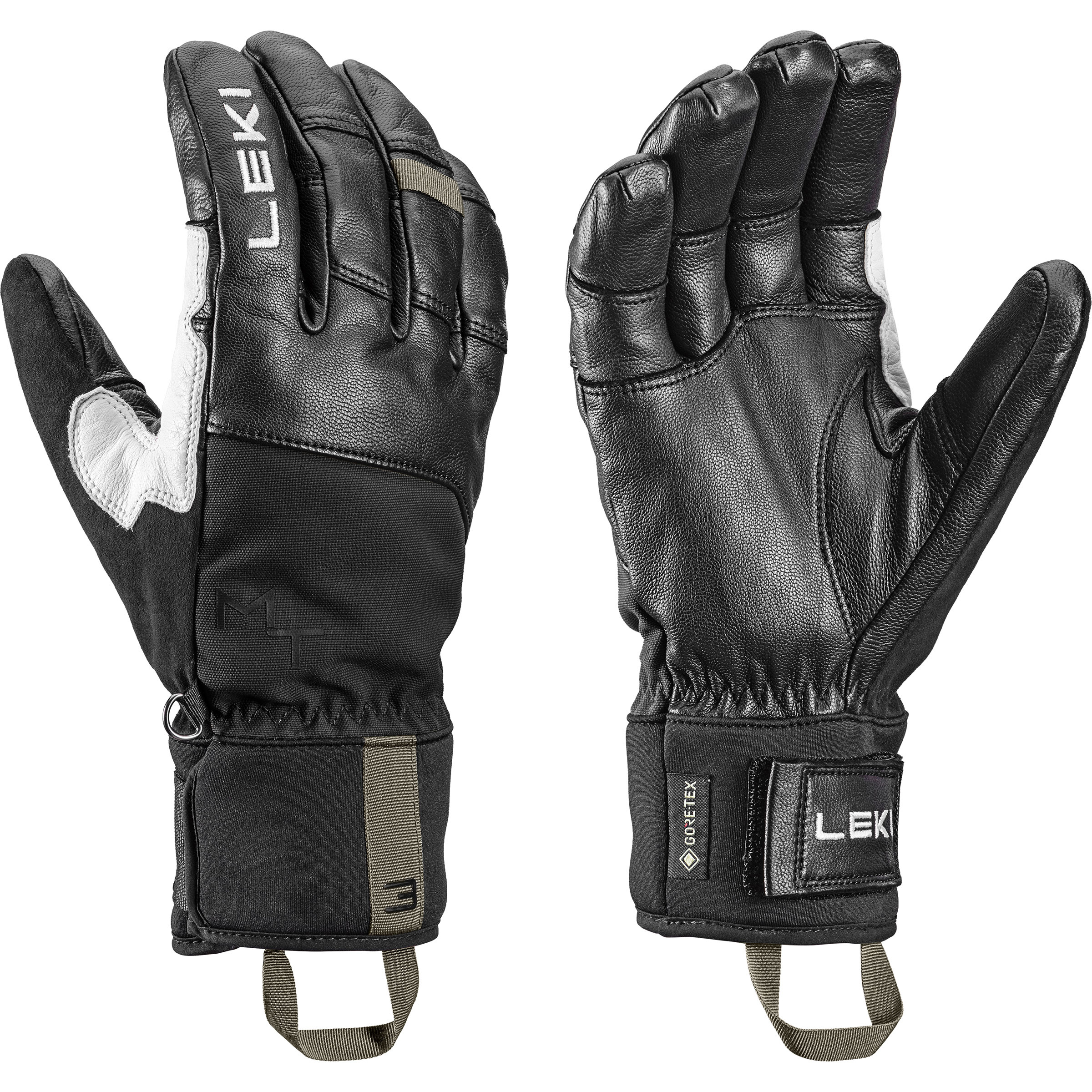 Leki Montera Pro GTX Skihandschuhe schwarz Größe 10.5 Trekking GORE-TEX