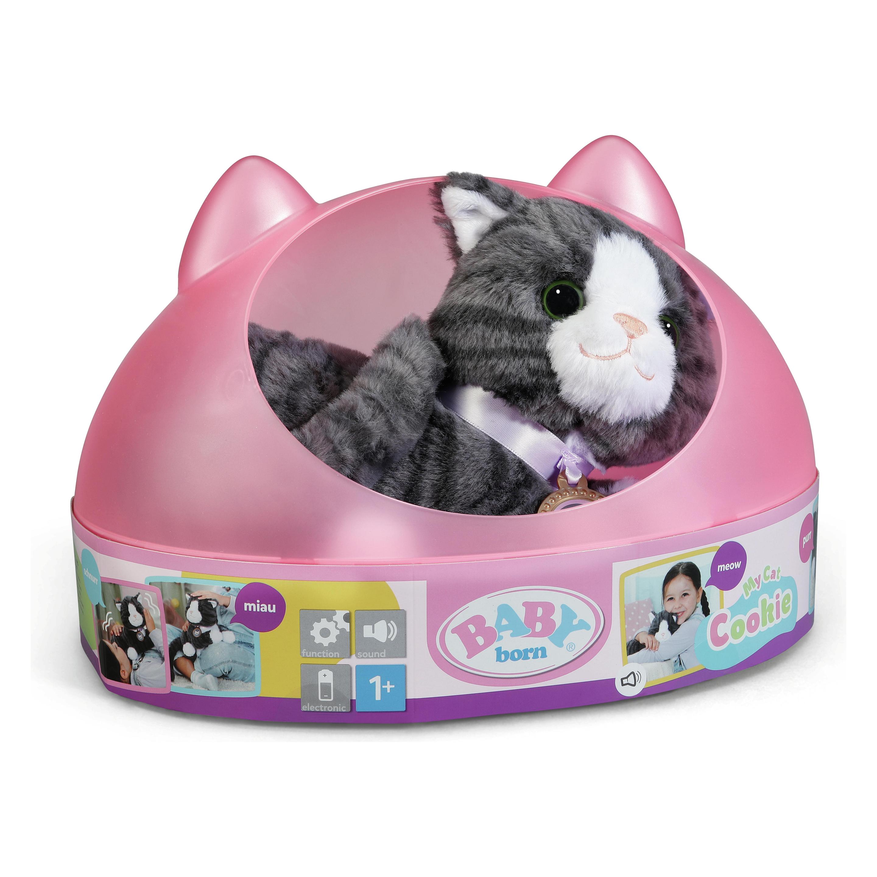 Zapf Creation BABY born Mein Kätzchen Cookie mit Box (20 cm) (837580)